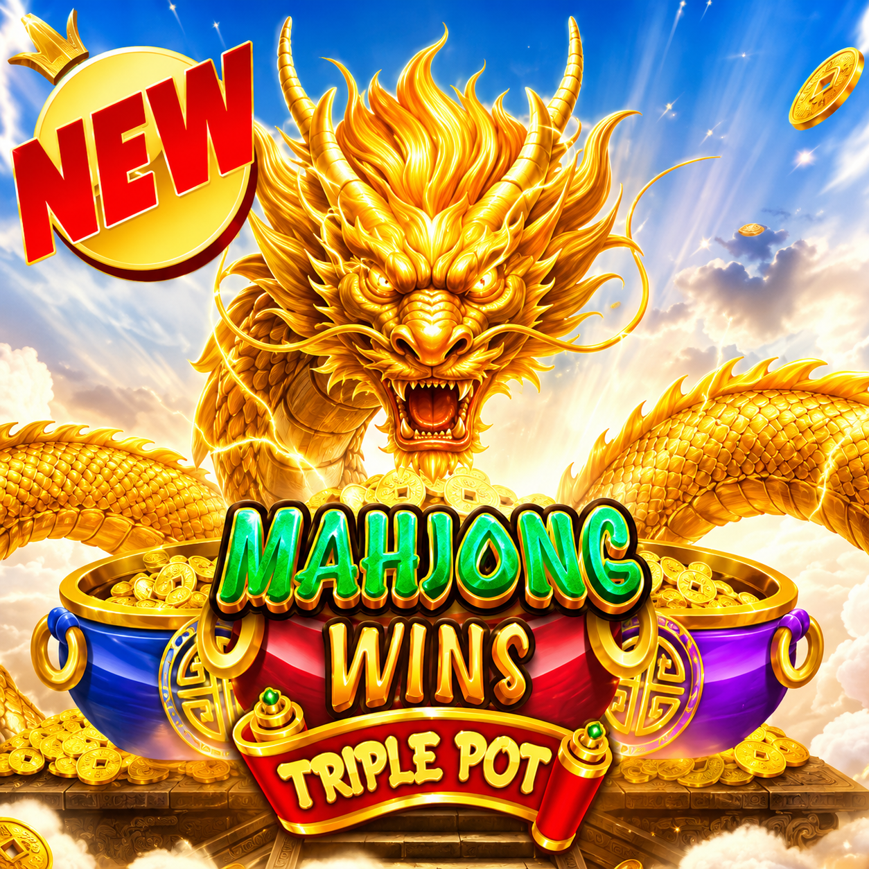 Mahjong Wins Triple Pot